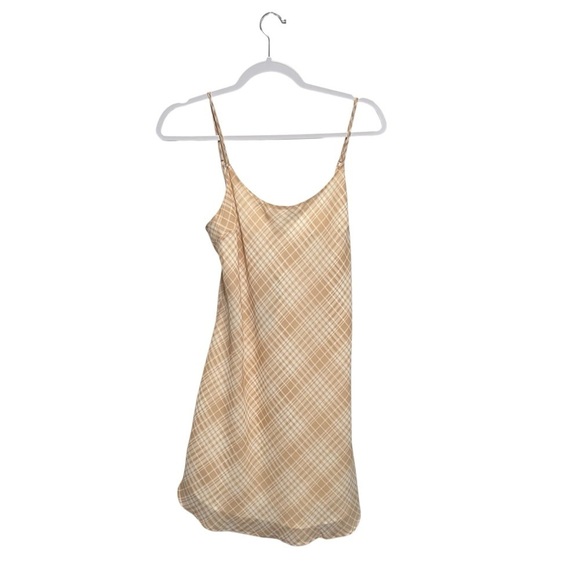 Privacy Please Ramsay Plaid tan Mini Dress, New with Tags - Picture 4 of 7